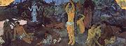 Paul Gauguin D ou venous-nous Spain oil painting artist